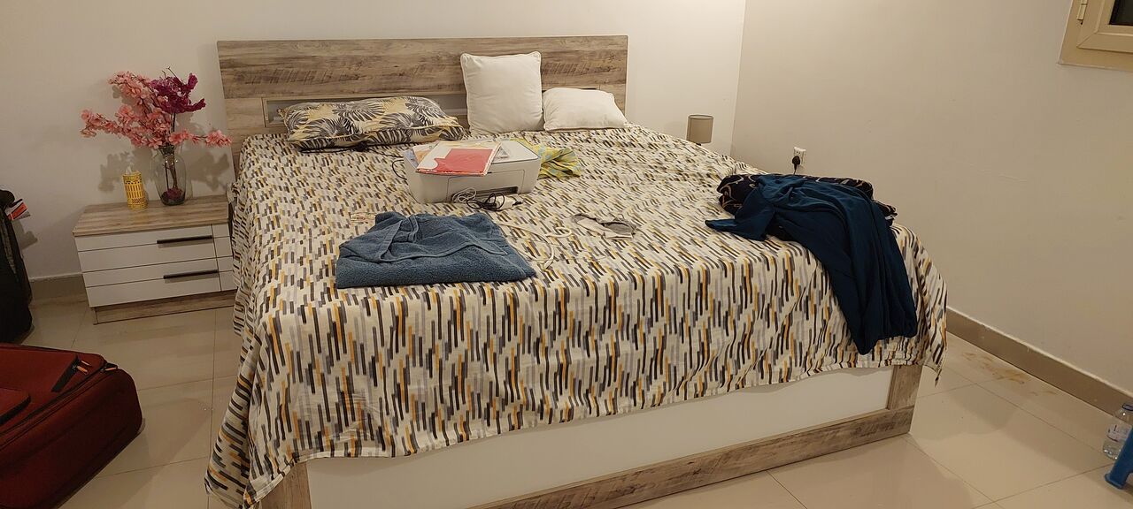 Al Nahda, Furniture, SAR 2000,  Brand New Bed Sets With 02 Side Tables And Dressing Table With Mattress