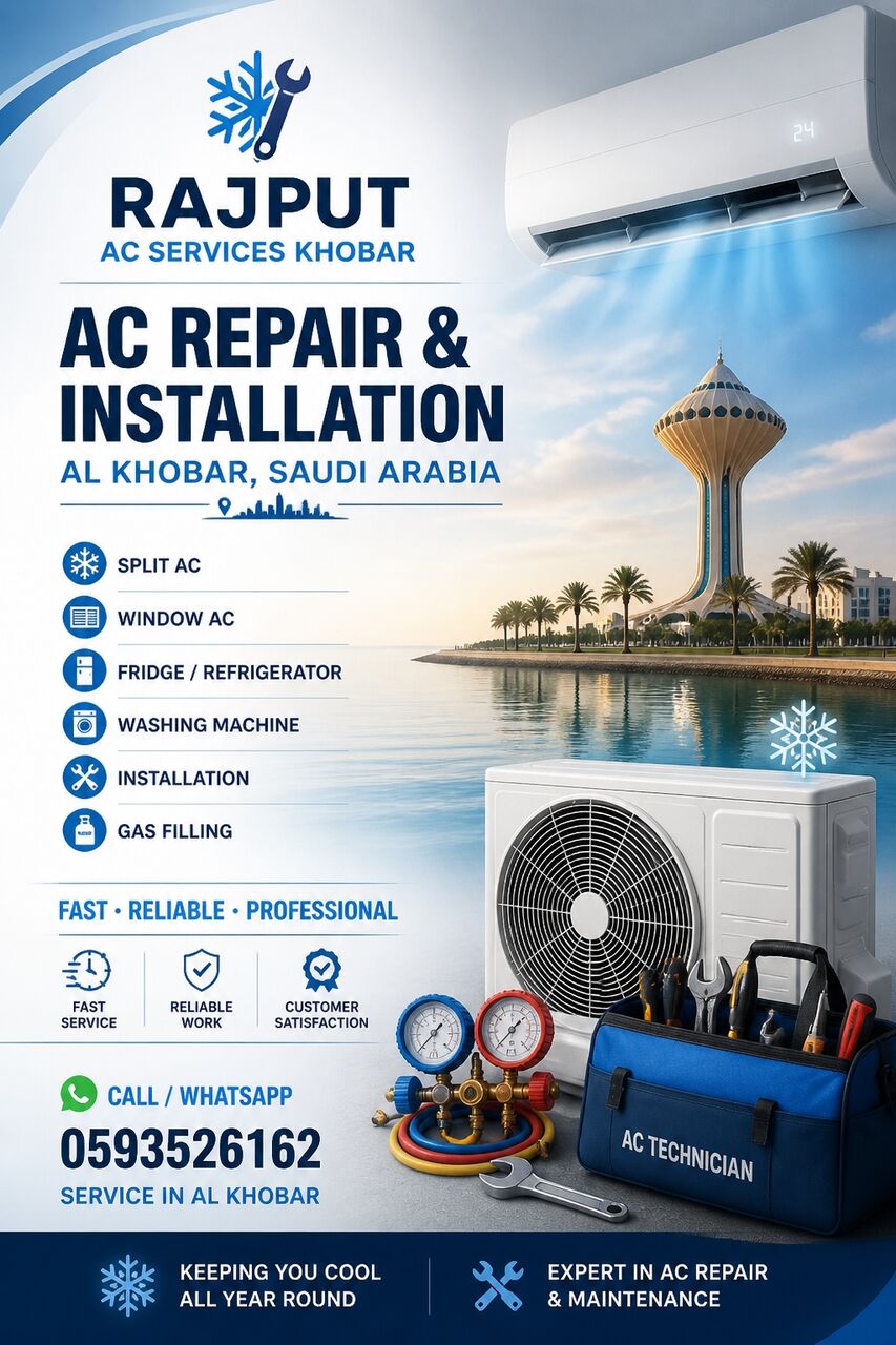 Khobar, Air Conditioning, Maintenance Of Concealed AC