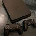 SAR 700,  Ps4 Slim With 2 Controllers