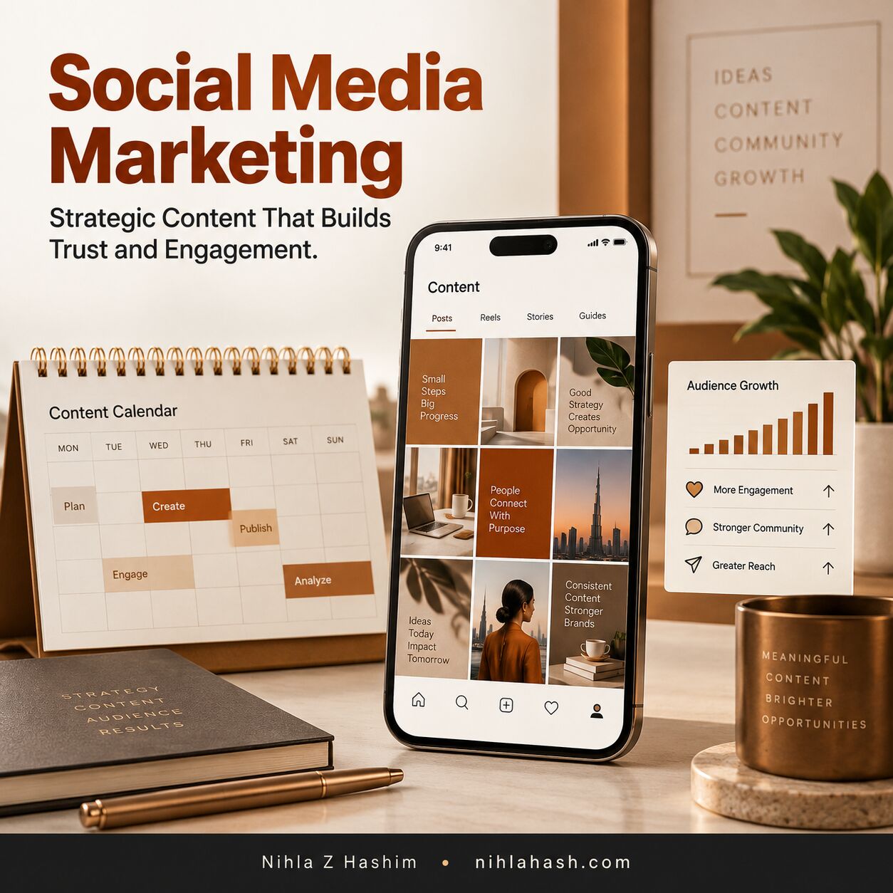 Abu Dhabi, Marketing, Best Digital Marketing Strategist In Abu Dhabi, UAE | Nihla Hashim