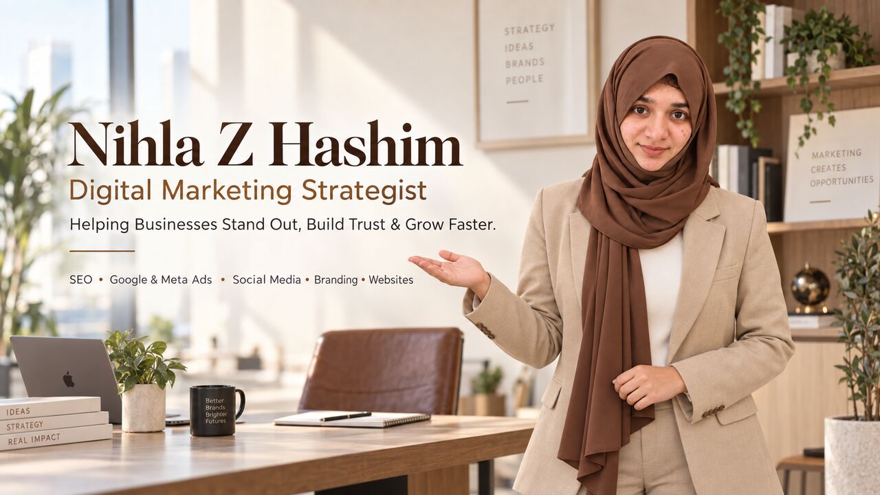 Abu Dhabi, Marketing, Best Digital Marketing Strategist In Abu Dhabi, UAE | Nihla Hashim