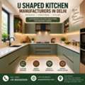 INR 10000,  Modern U Shaped Kitchen Designs In Delhi