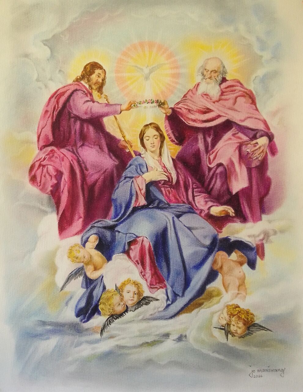 Manila, Collectibles, PHP 11,  Coronation Of Mary In Soft Pastels