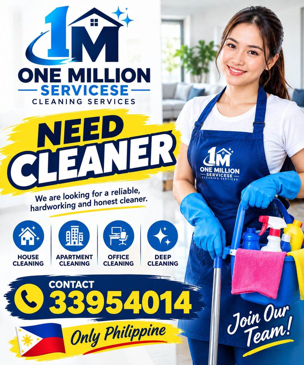 Manama, Jobs, Cleaning House To House