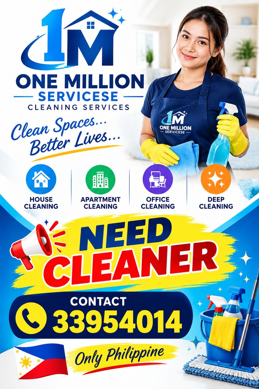 Manama, Jobs, Cleaning House To House