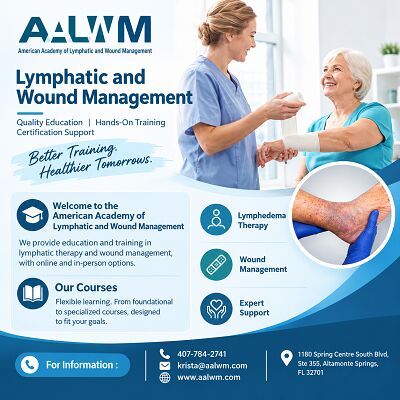 New York, Education, Lymphatic And Wound Management