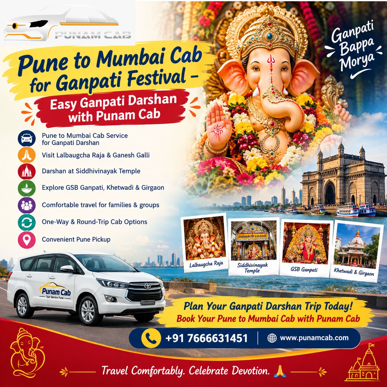 Pune, Travel, Pune To Mumbai Cab For Ganpati Festival: Travel Tips