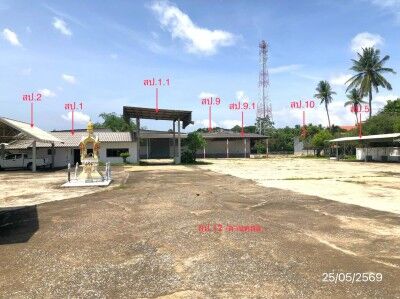 Bangkok, Real Estate For Sale, THB 25355000,  6 BR,  4371 Sq. Feet,  ขายโกดัง สุโขทัย 10 ไร่ 3 งาน 71 ตารางวา ต