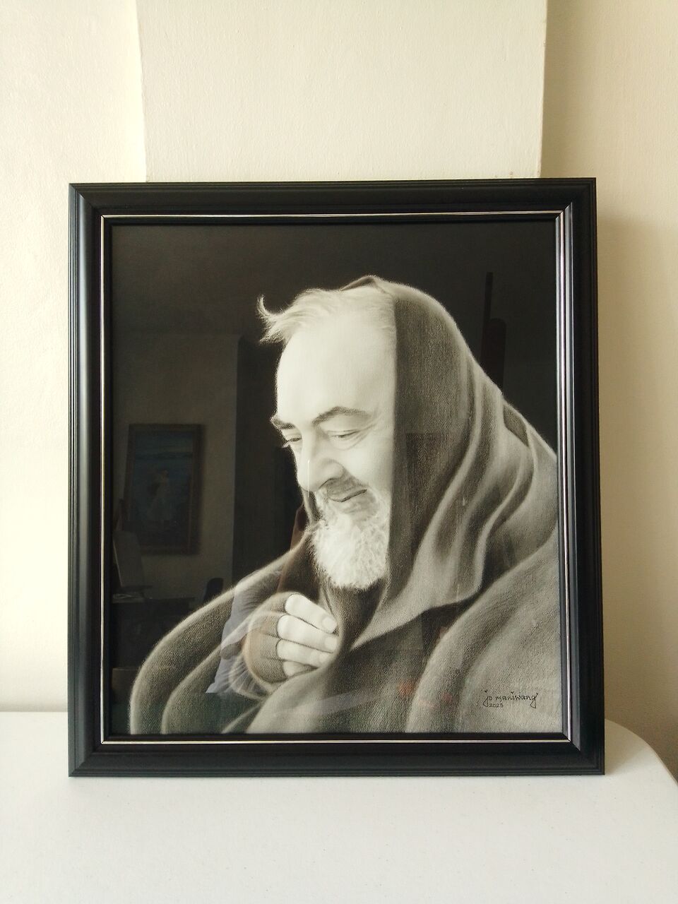 Manila, Collectibles, PHP 9,  Padre Pio Charcoal Sketch