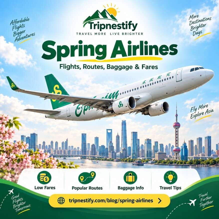 New Delhi, Travel, Spring Airlines: Flight Booking, Fares, Baggage & Routes | Tripnestify