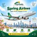 Spring Airlines: Flight Booking, Fares, Baggage & Routes | Tripnestify