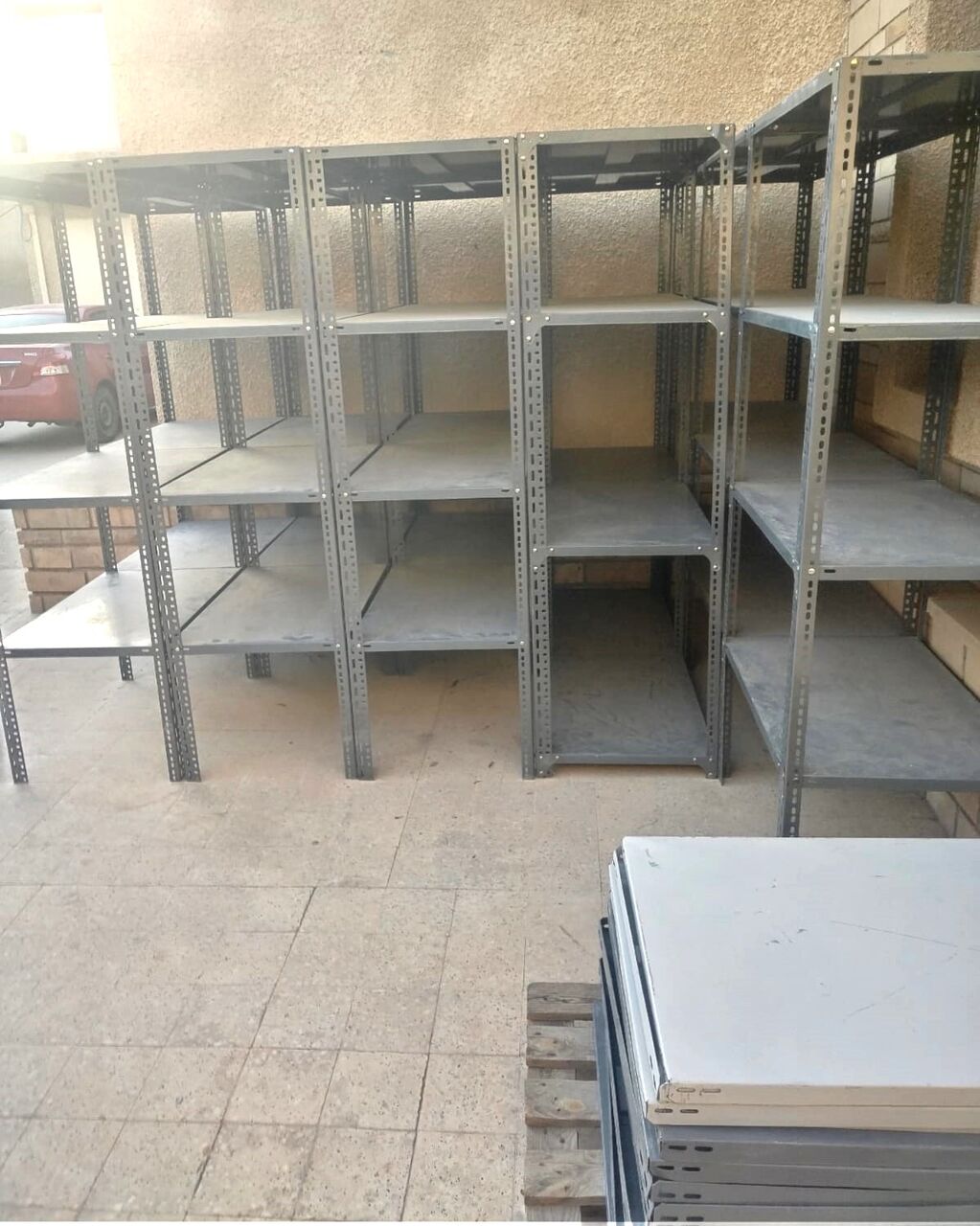 Riyadh, Materials, SAR 1,  GI Modular Shelving At Clearance Sale