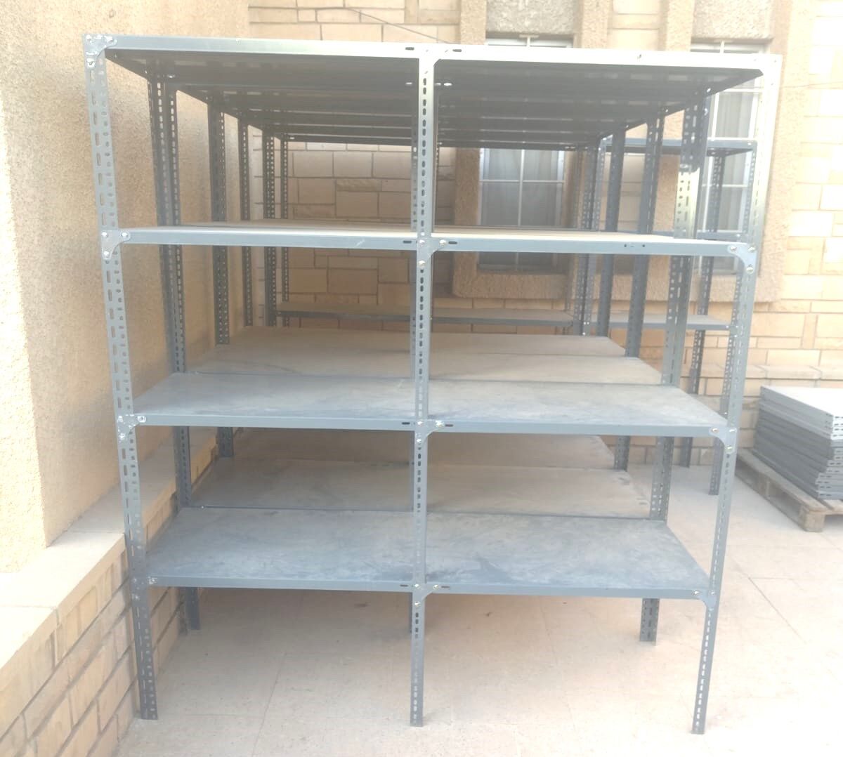 Riyadh, Materials, SAR 1,  GI Modular Shelving At Clearance Sale