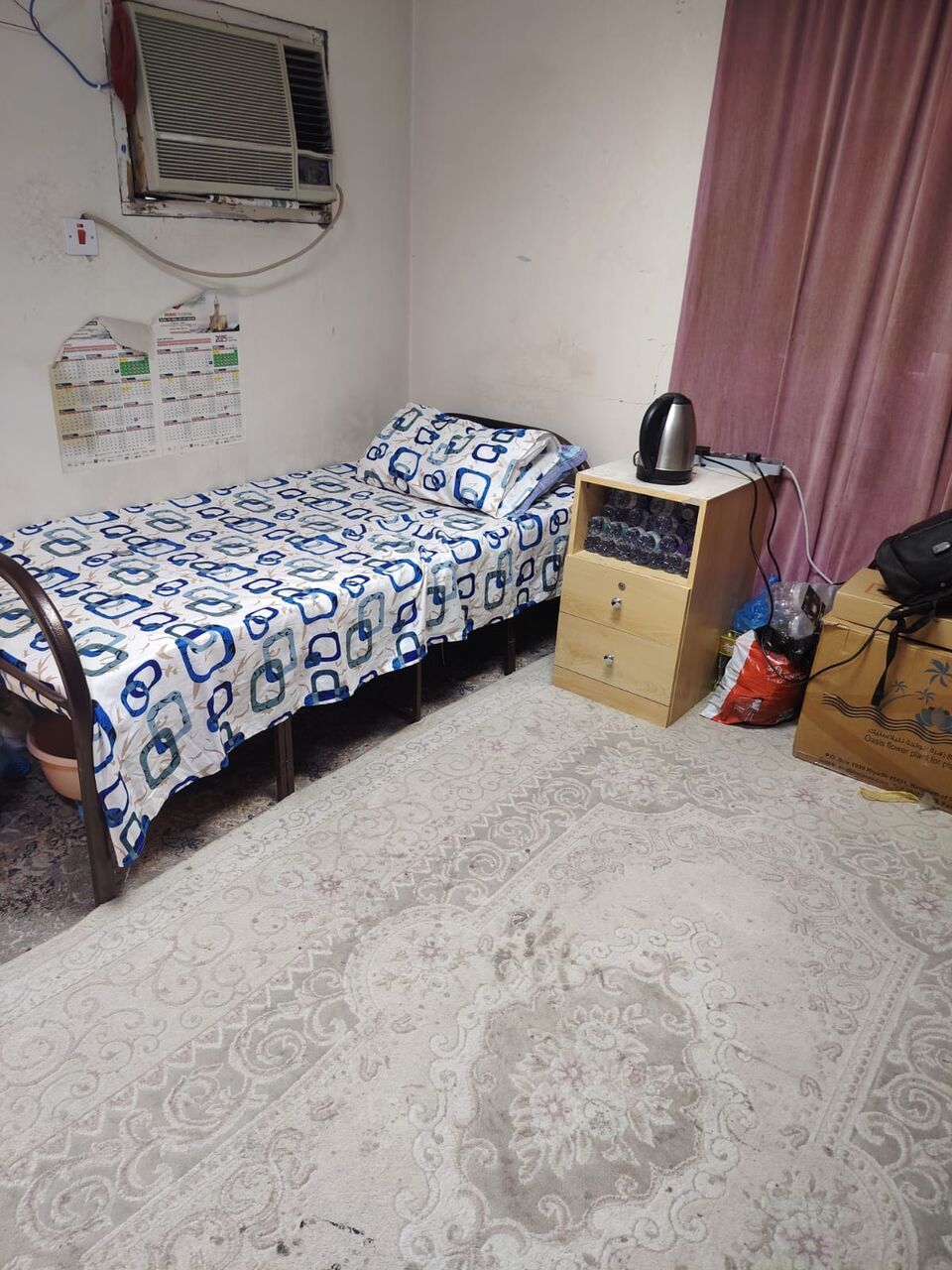 Jubail, Bedspace For Rent, SAR 500/month,  100 Sq. Feet,  Bed Space Available For Indians