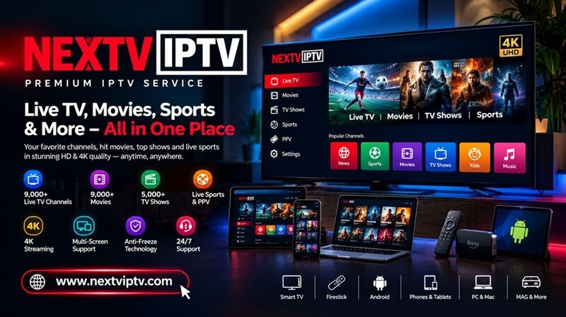 New York, Television, About NextVIPTV | 4K IPTV, Live TV, Sports & Entertainment