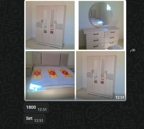 Al Jazirah, Household Items, SAR 11,  New Bedroom Set Sale Online Home Devlree