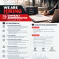 We Are Looking For Contract Adminsitrator