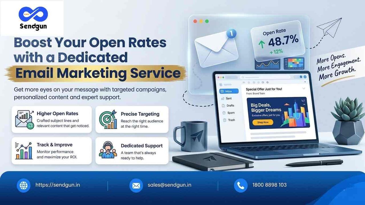 Mumbai, Marketing, Boost Your Open Rates With A Dedicated Email Marketing Service