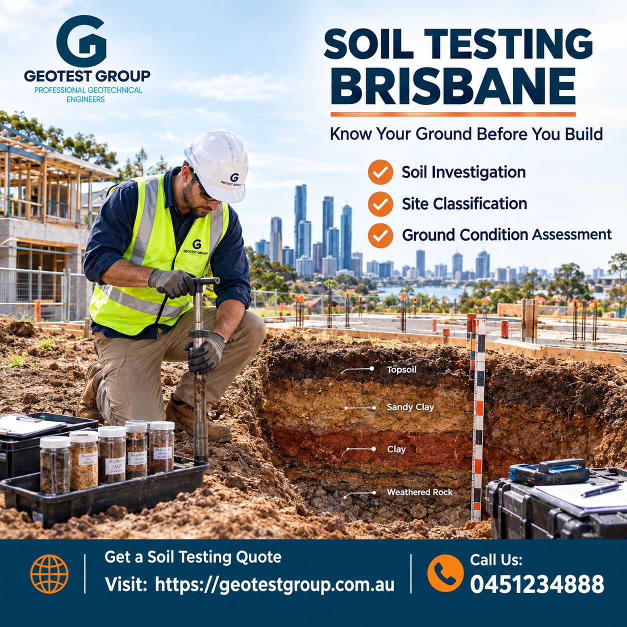 Brisbane, Business, Professional Soil Testing Brisbane Services