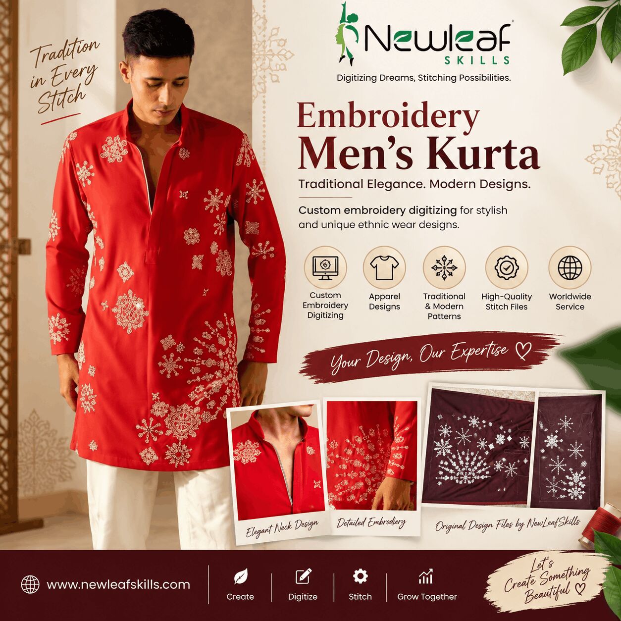 New York, Fashion & Design, Embroidery Men
