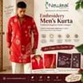 Embroidery Men's Kurta Designed By Newleafskills