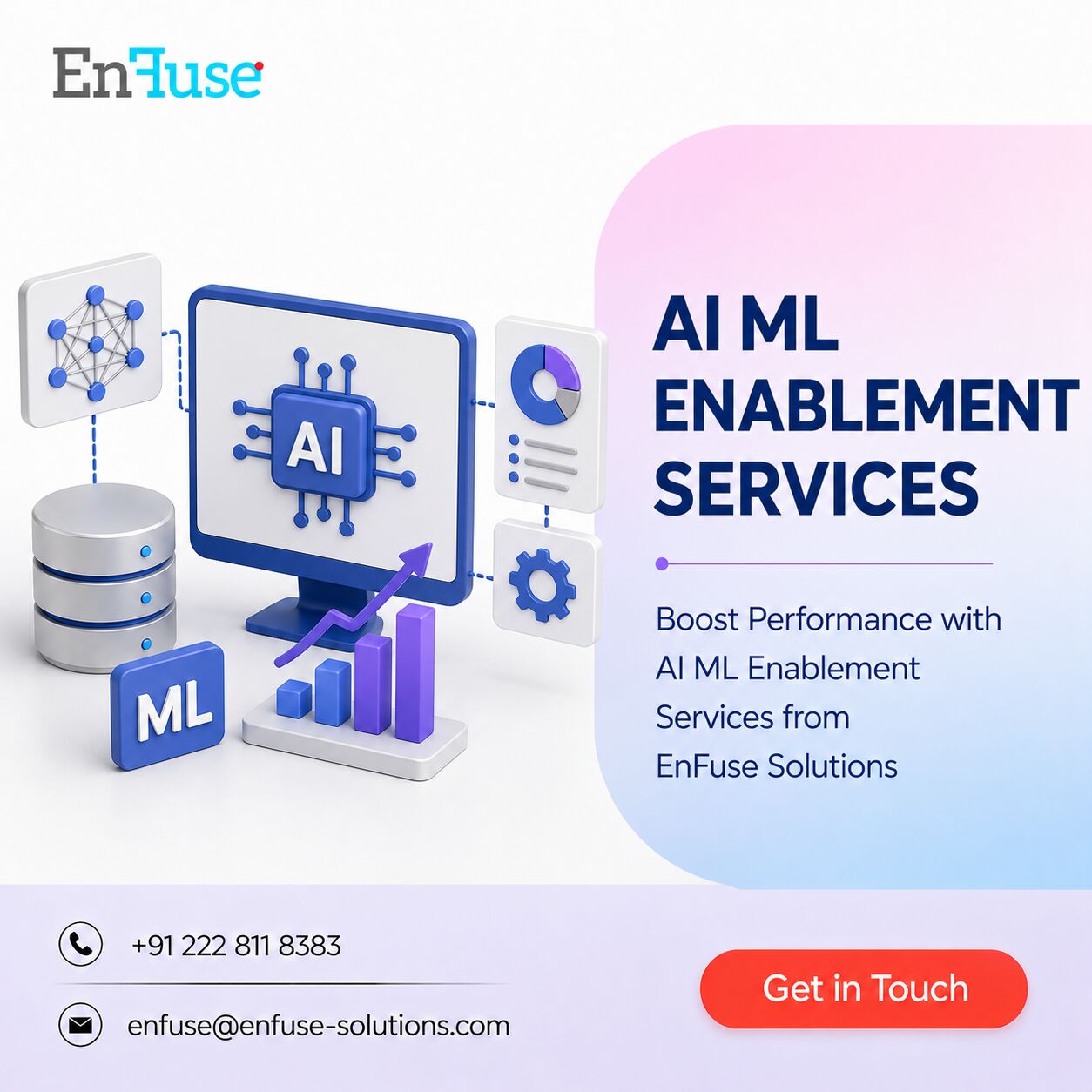 Mumbai, Marketing, Boost Performance With AI ML Enablement Services From EnFuse Solutions