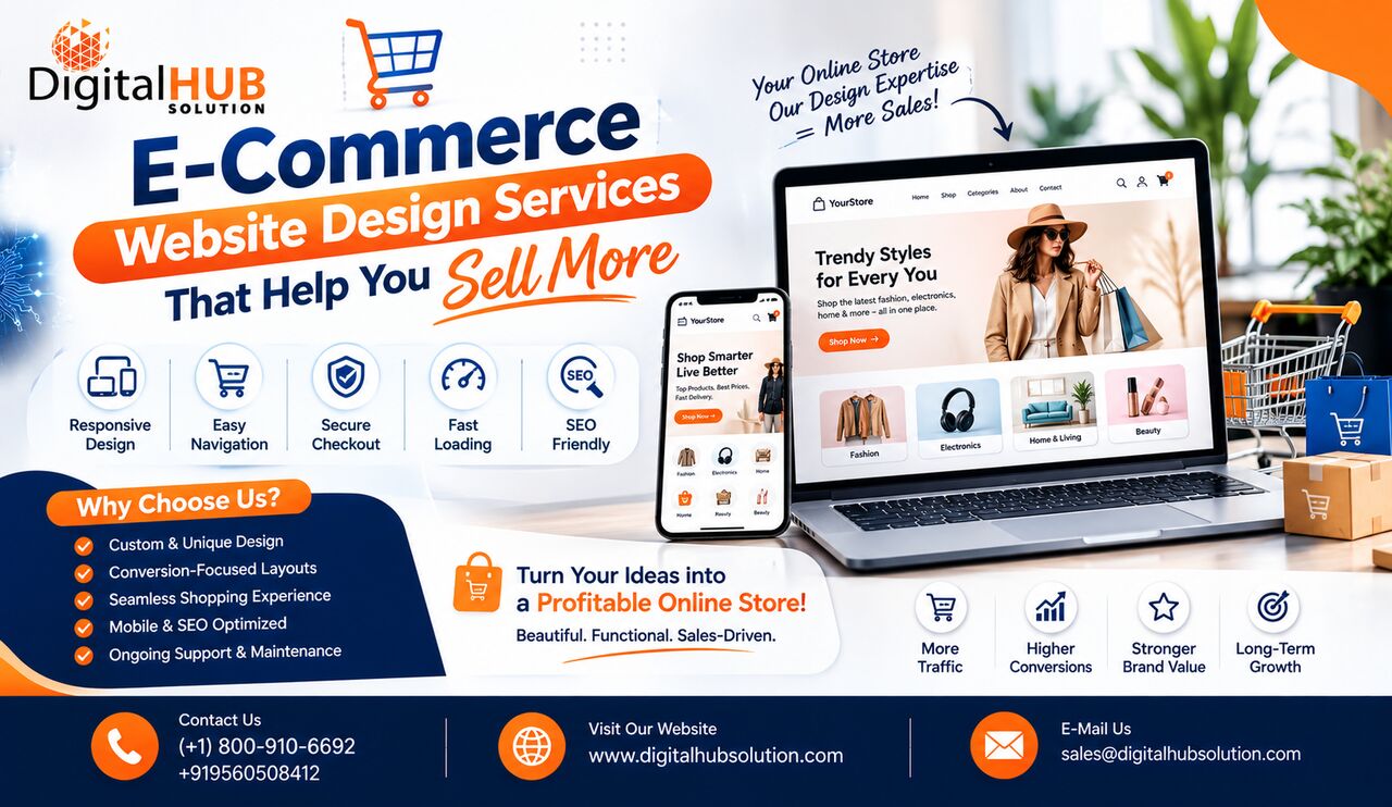 New York, Marketing, E-Commerce Website Design Services That Help You Sell More