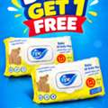 BHD 1,  Fine Baby All Body Wipes Buy 1 Get 1 Free