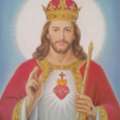 PHP 6,  Christ The King Soft Pastels Painting