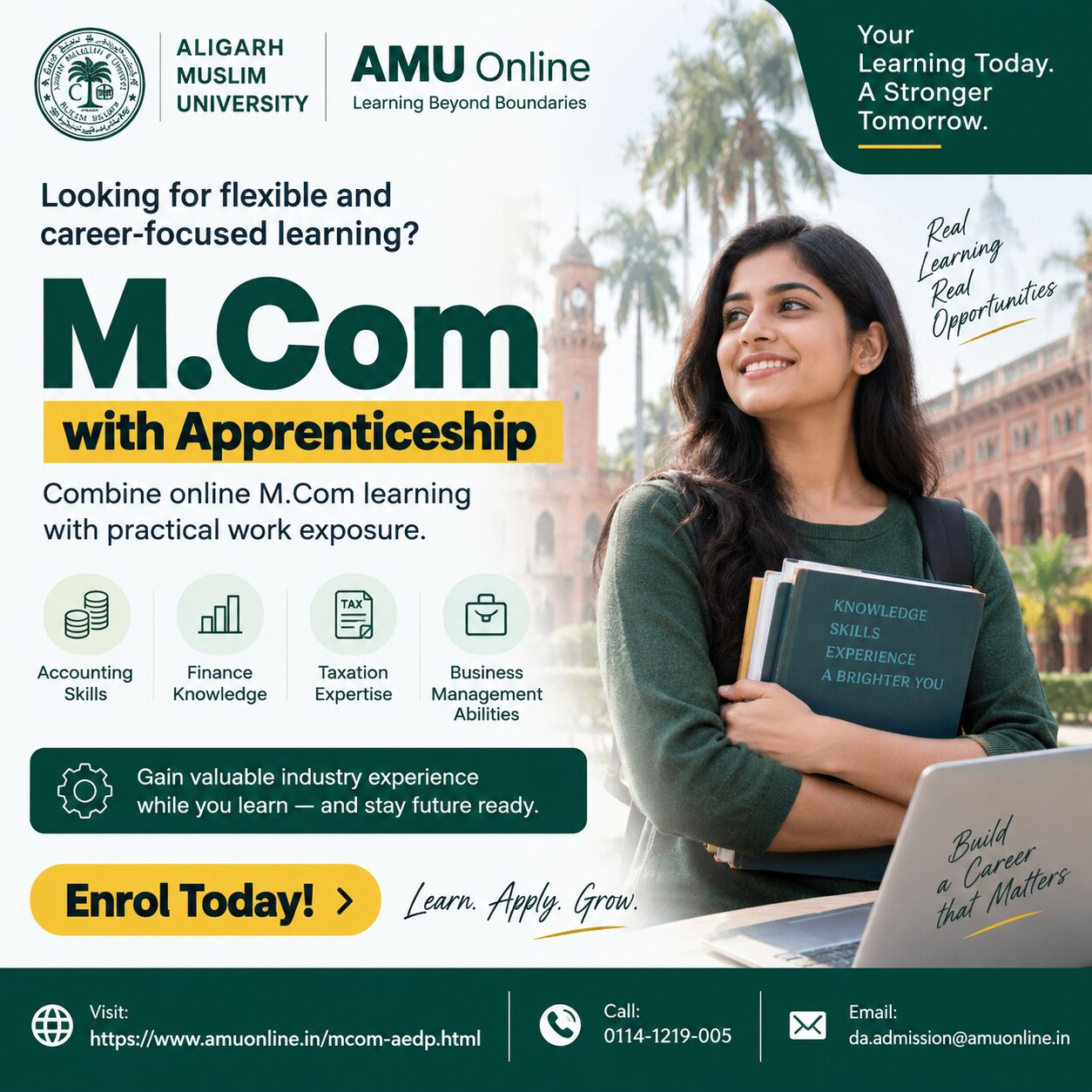 Mumbai, Education, M.Com With Apprenticeship &ndash; Learn & Gain Practical Experience