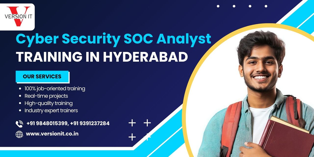 Hyderabad, Education, Cyber Security SOC Analyst Training In Hyderabad | SOC Course