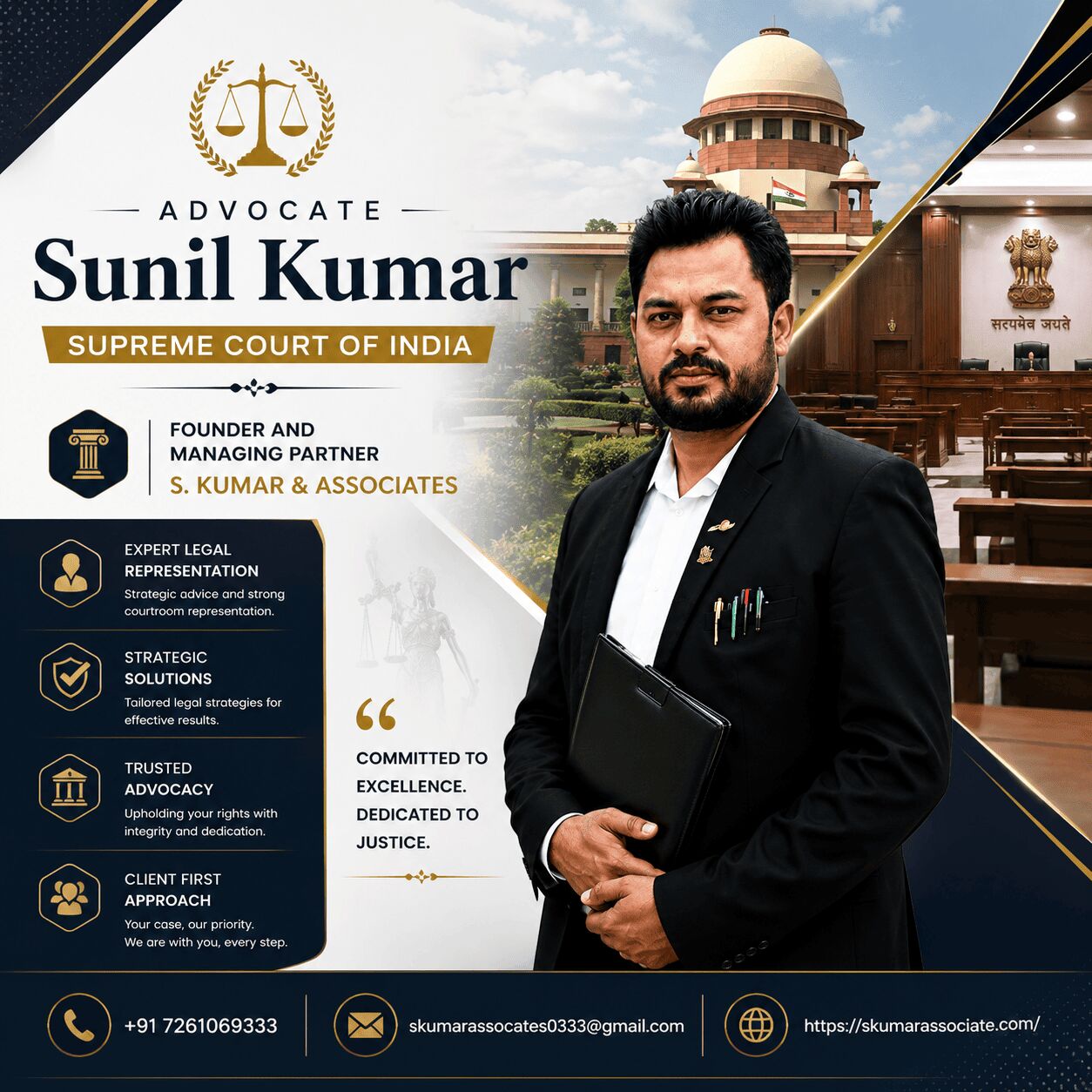 Noida, Legal, Supreme Court Advocate In Noida For Appellate Litigation, SLPs & Higher Court Proceedings