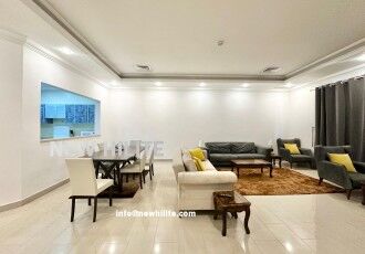 Kuwait City, Apartments, Flats, Houses & Villas, KWD 550/month,  Furnished,  3 BR,  Furnished 3-Bedroom Apartment With Balcony For Rent In Sulaibikhat