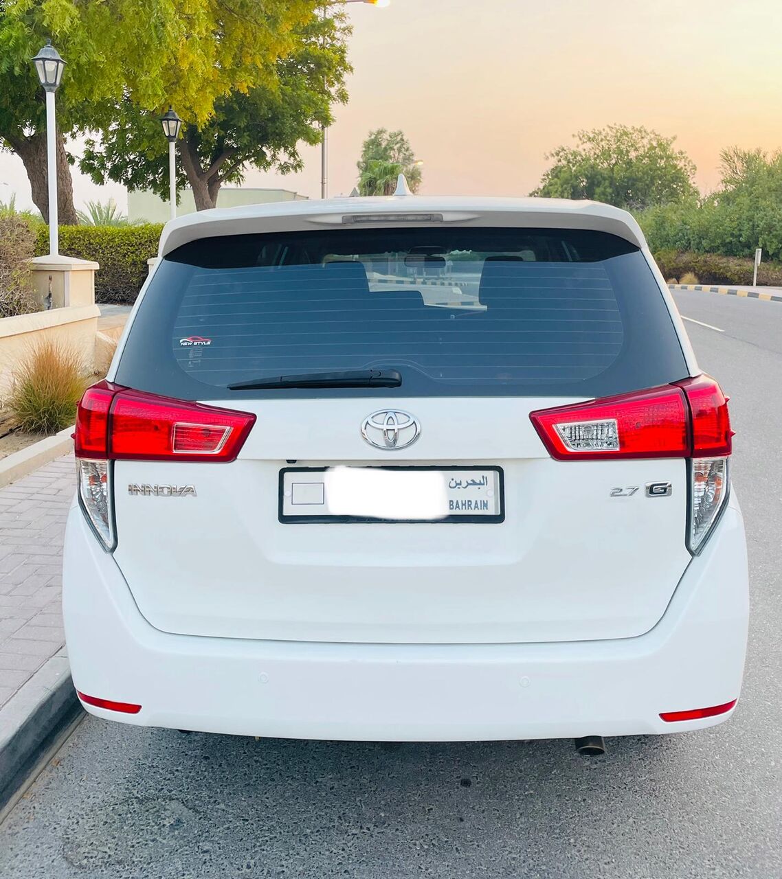 Manama, Vehicles, Cars & Trucks , BHD 100,  TOYOTA INNOVA,  2020,  Automatic,  43000 KM,  -G  MODEL FOR SALE