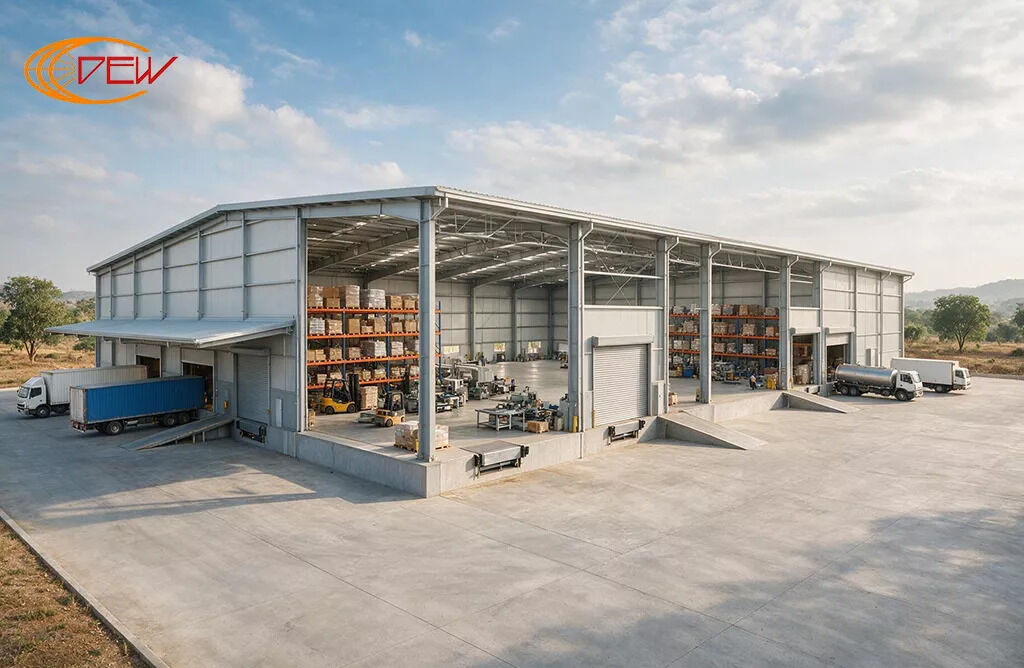Hyderabad, Construction, Agile PEB Structure Manufacturer | DEW Equipments