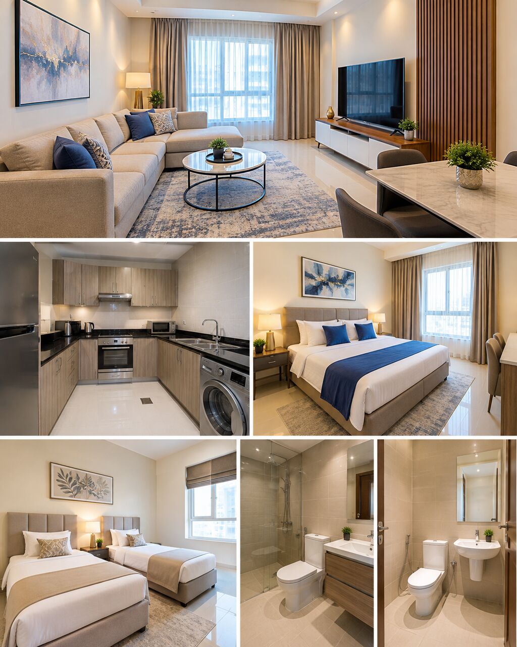 Saar, Apartments, Flats, Houses & Villas, BHD 280/month,  Furnished,  2 BR,  Apartment For Rent In Saar