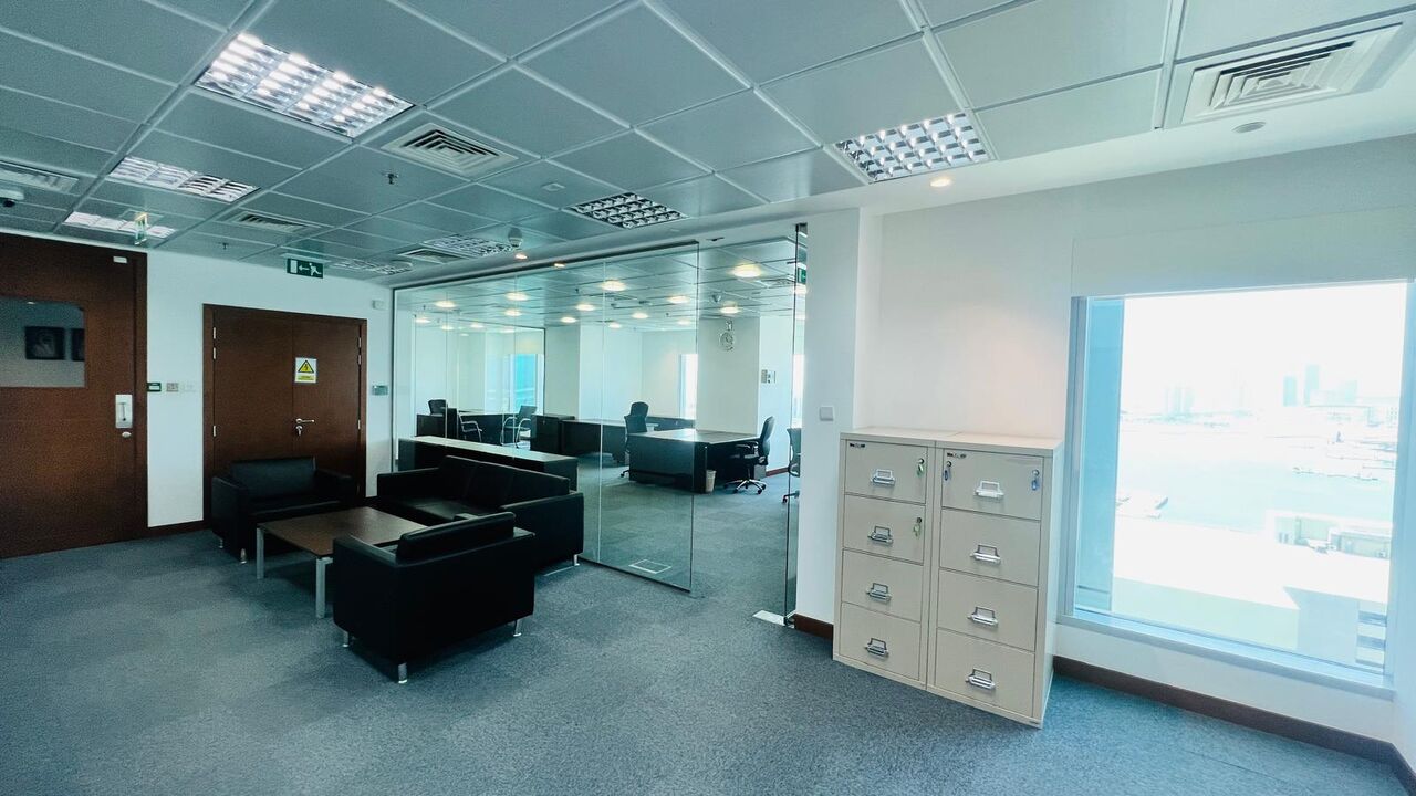 Manama, Offices, BHD 1200,  200 Sq. Meter,  LUXURY FURNISHED OFFICE FOR RENT IN BAHRAIN FINANCIAL HARBOUR