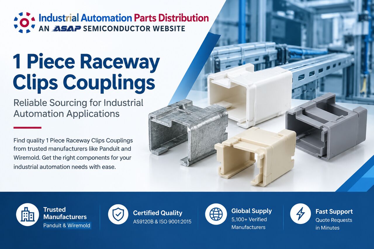 New York, Business, 1 Piece Raceway Clips Couplings For Industrial Automation Applications