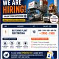 Batching Plant Electrician