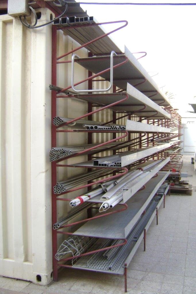 Riyadh, Materials, SAR 1,  Wall Shelve Stand 8 Levels For Sale