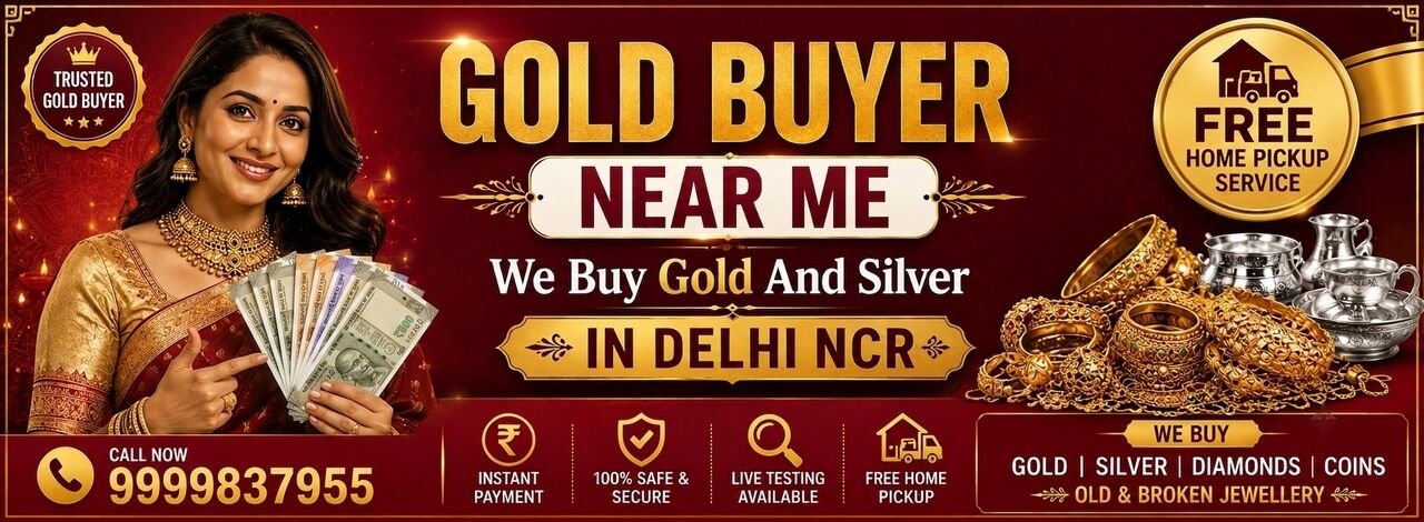 Noida, Items Wanted, Who Is The Trusted Gold Buyer Near Me In Noida Sector 18?