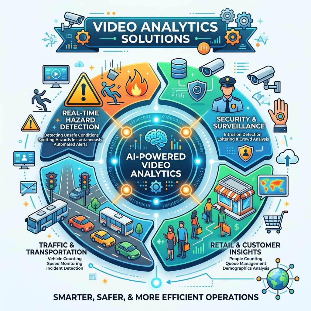 Dubai, Computer, Video Analytics Solutions: A Complete Guide For Businesses In Dubai And The UAE