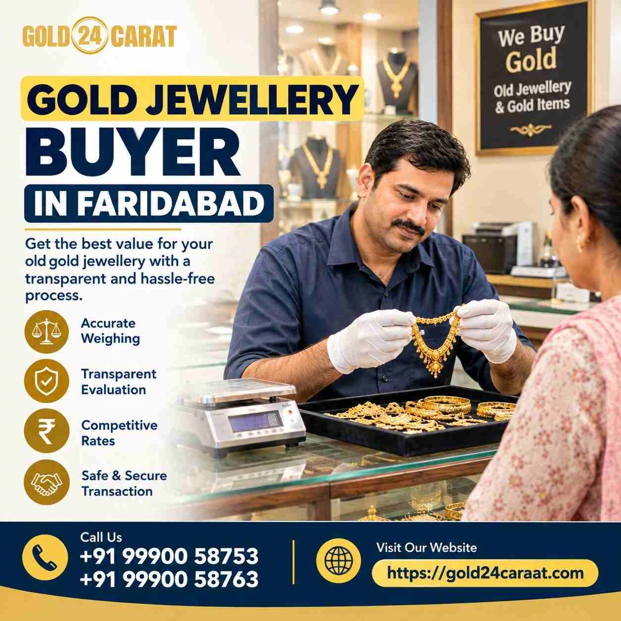 Faridabad, Business, Gold Jewellery Buyer In Faridabad For Trusted Gold Services