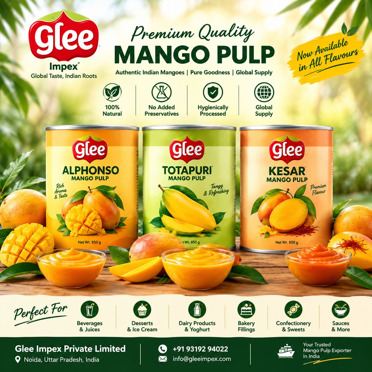 Mumbai, General, Mango Pulp Exporter In India &ndash; Classified Advertisement