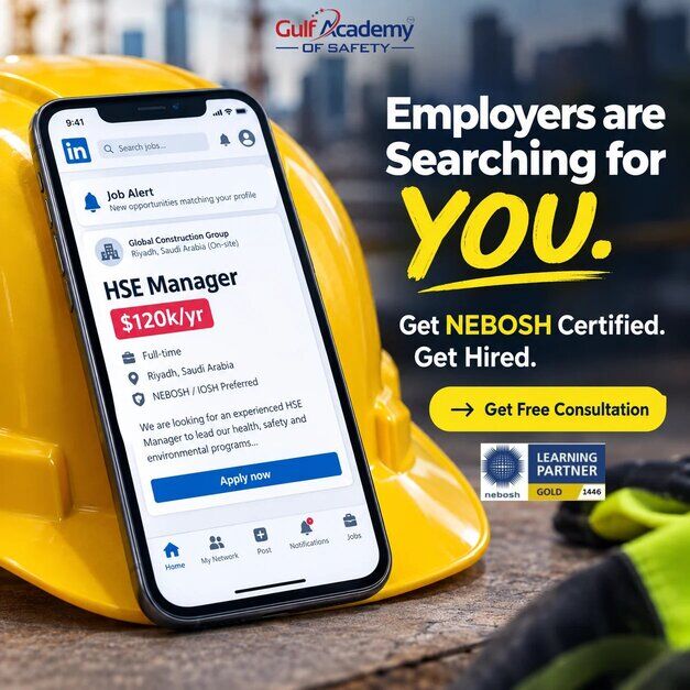Sharjah, Lessons Offered, Boost Your Salary With NEBOSH Certificate Training