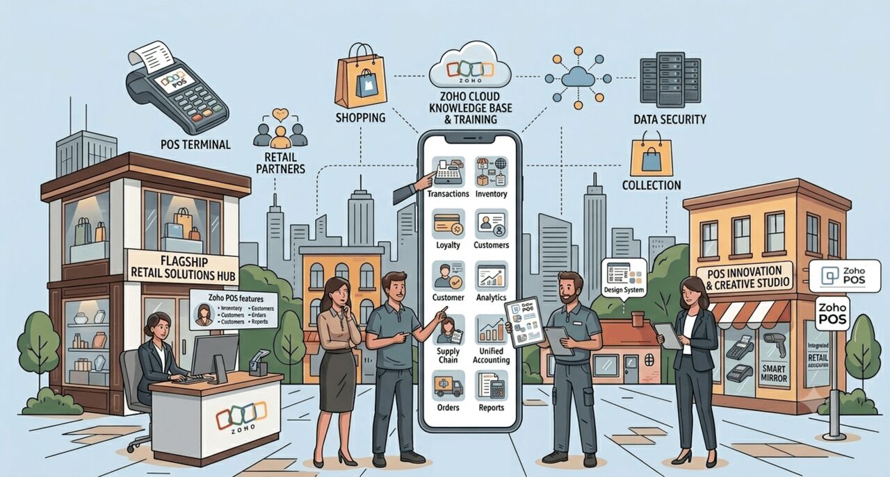 Jaipur, Software, INR 1,  Zoho POS Solutions For Smarter Retail Management