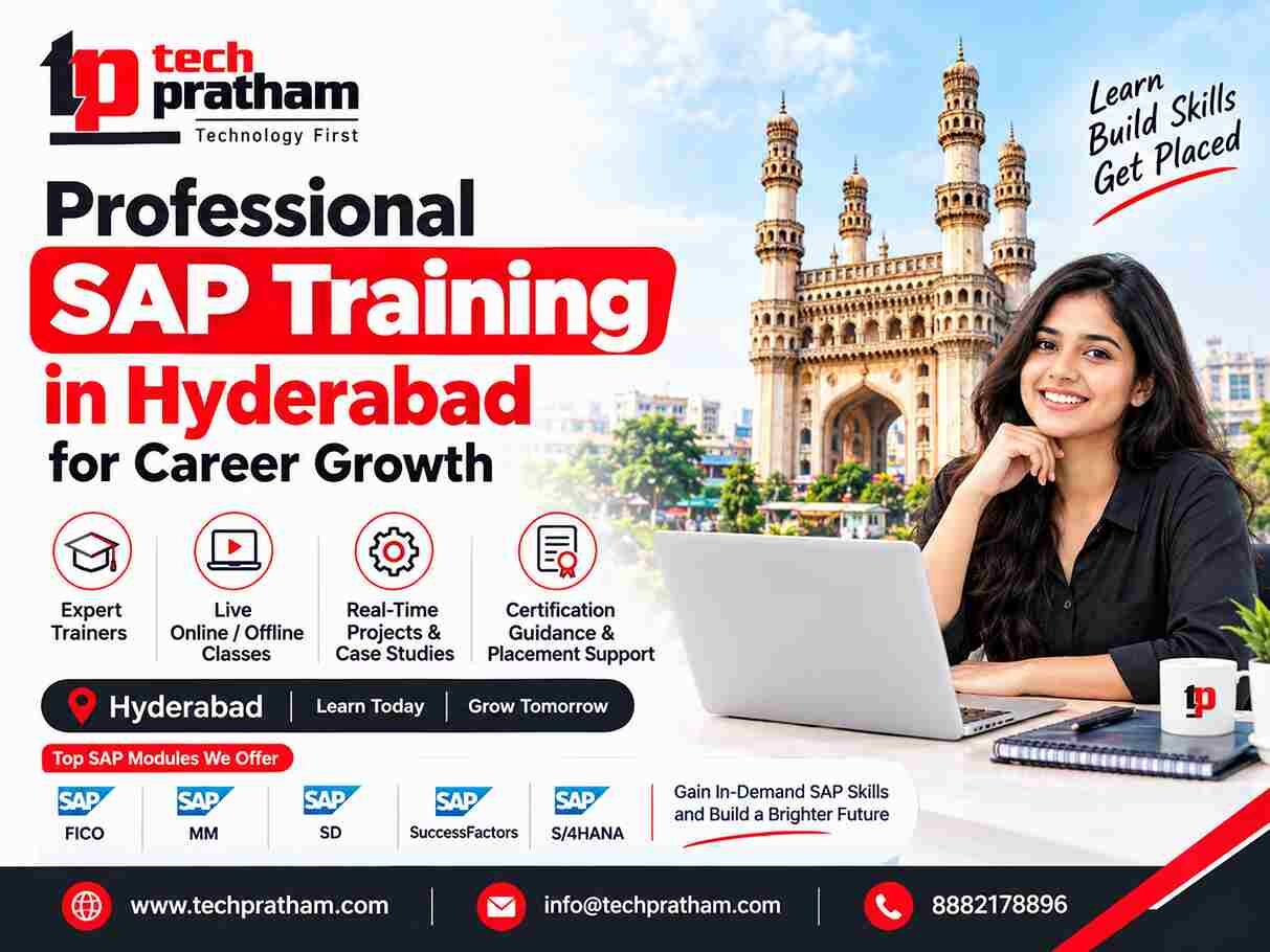Hyderabad, Education, Professional SAP Training In Hyderabad For Career Growth