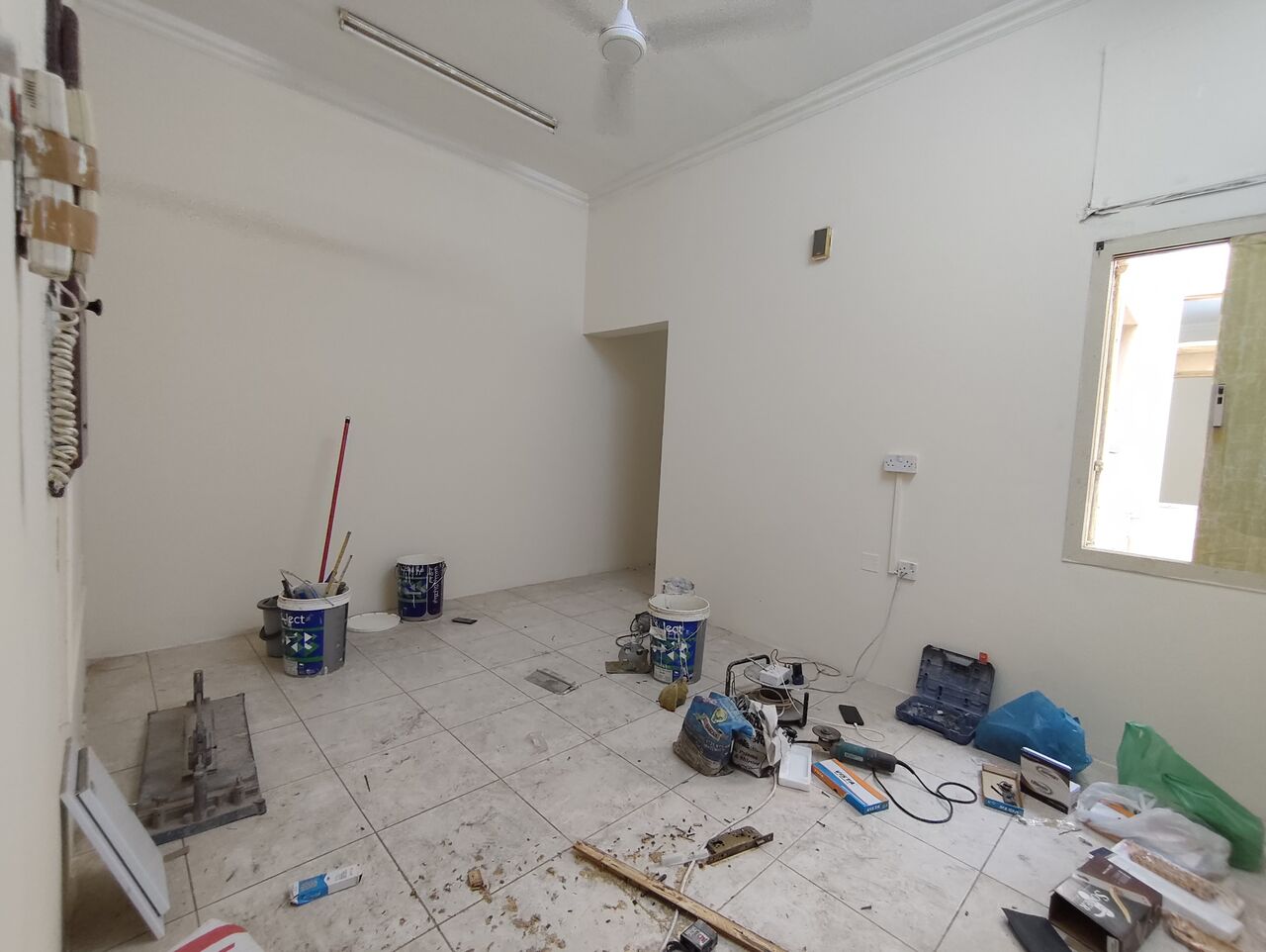 Manama, Apartments, Flats, Houses & Villas, BHD 100/year,  1 BR,  Um Al Hassam:- 1Bhk Unfurnished Flat On Rent..