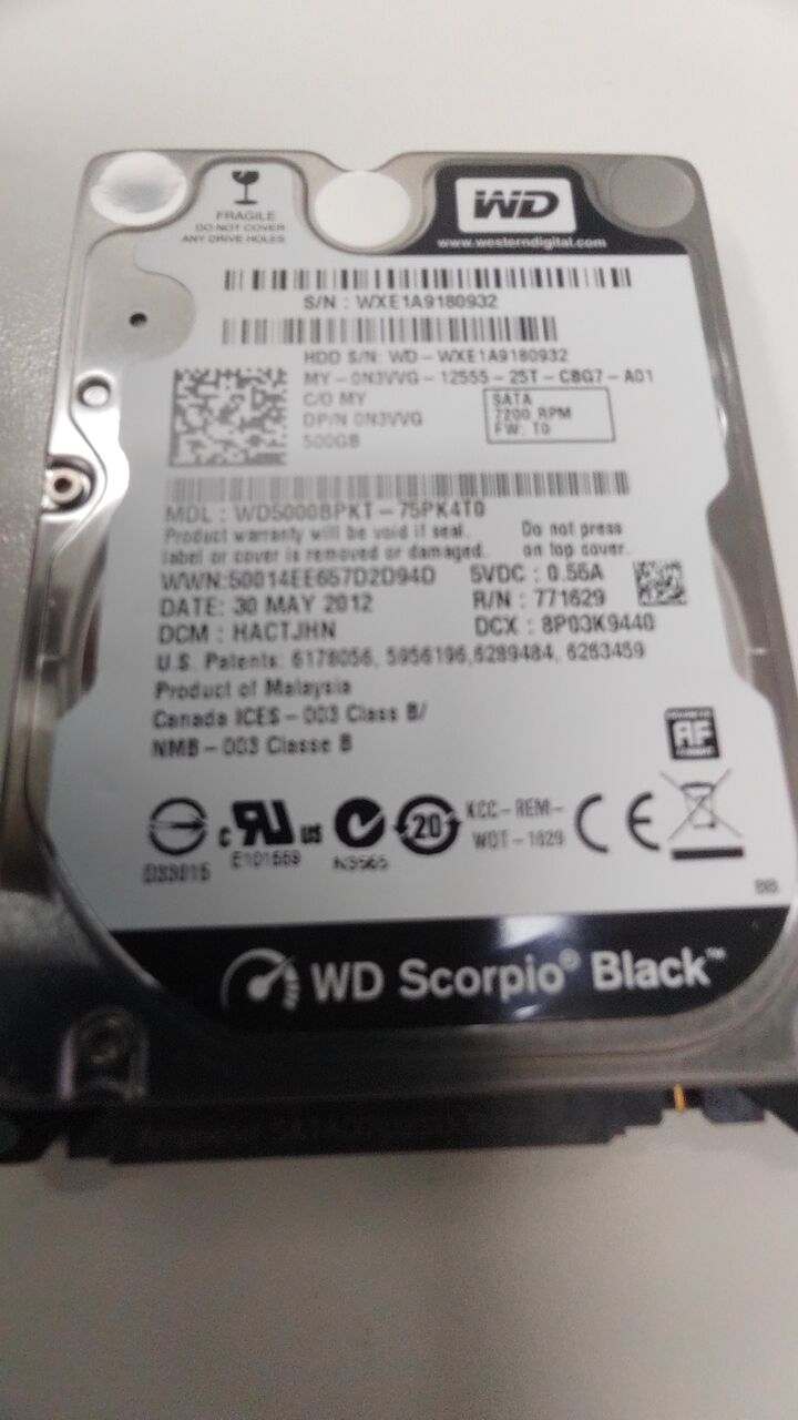 Jeddah, Computers, SAR 150,  INTERNAL HDD 500GB, 1TB SATA FOR LAPTOP AND PC