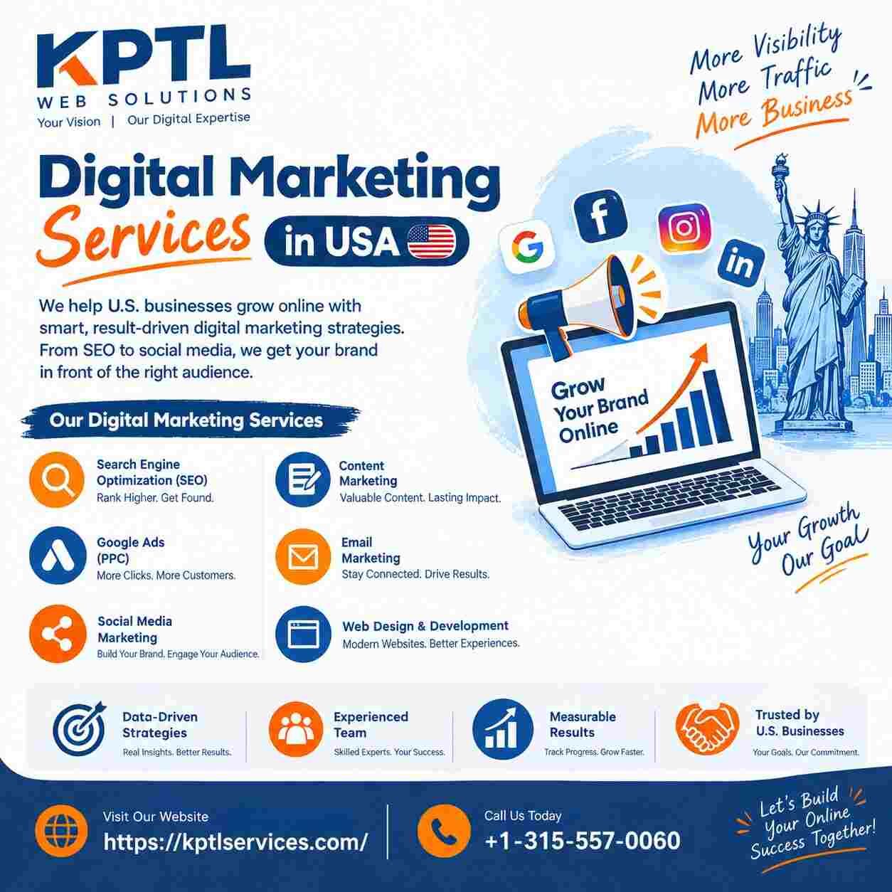 New York, Marketing, KPTL Services &ndash; Digital Marketing For Businesses That Need More Than Just Traffic